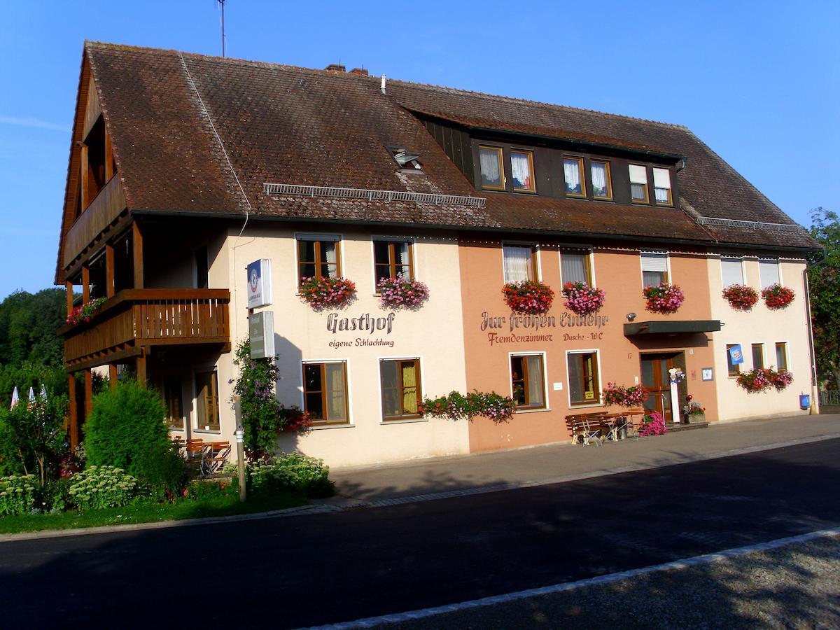 Gasthof Zur Frohen Einkehr Reichardsroth Bagian luar foto
