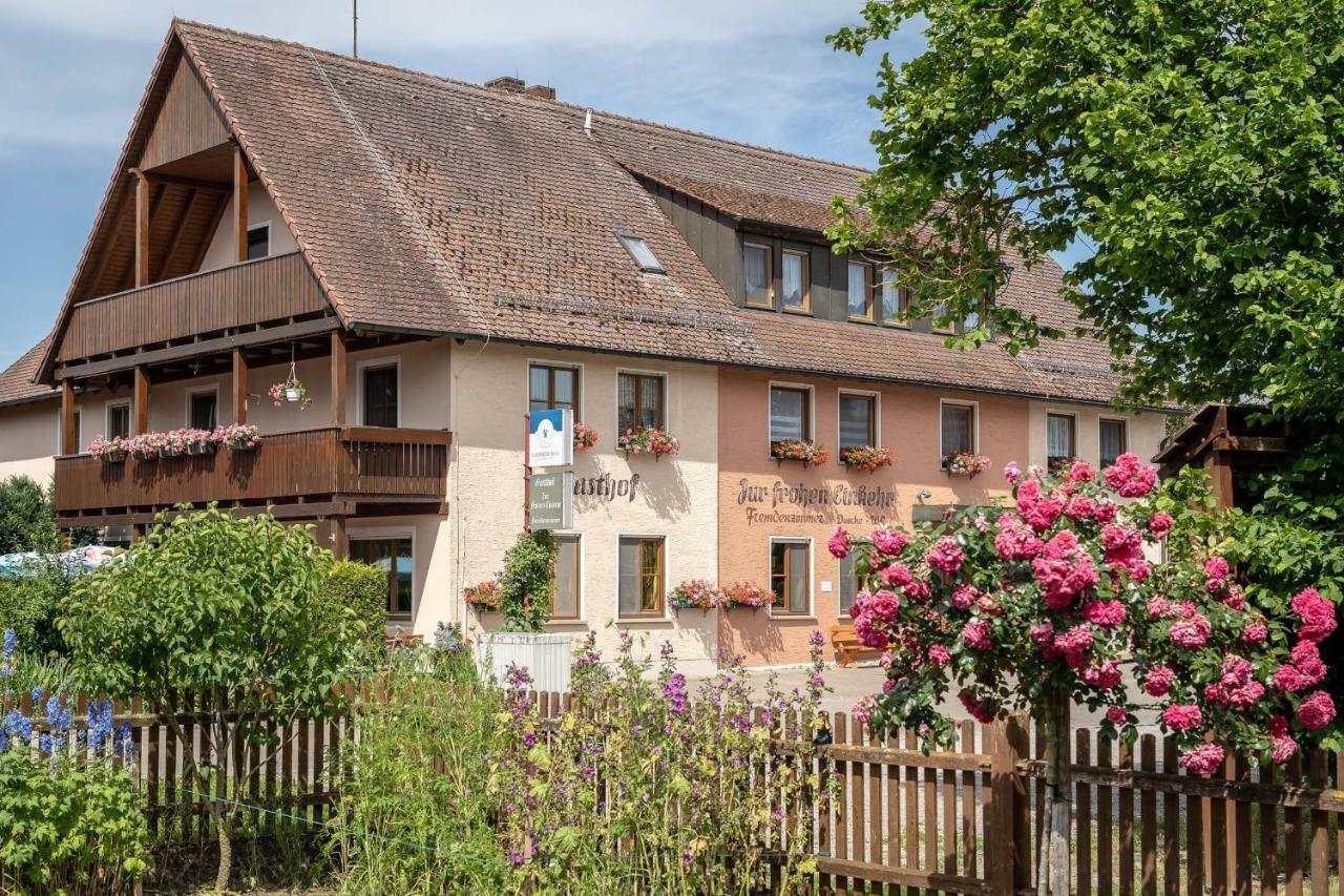 Gasthof Zur Frohen Einkehr Reichardsroth Bagian luar foto